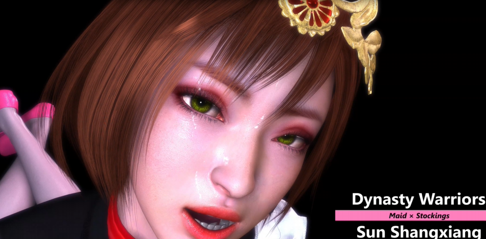 图片[2]-孫尚香女僕白絲版 [VAM/3D同人/全动态]-方明次元