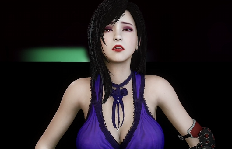 图片[2]-蒂法紫色的禮服 [VAM/3D动画/全动态]-方明次元