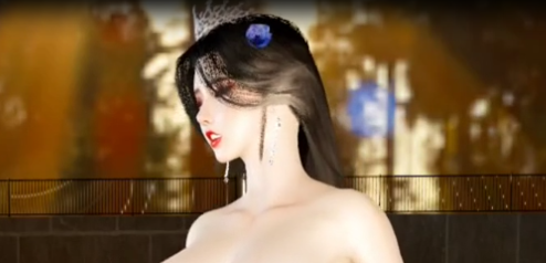 图片[2]-林静姝泳池黑白配 [VAM/3D同人/全动态]-方明次元