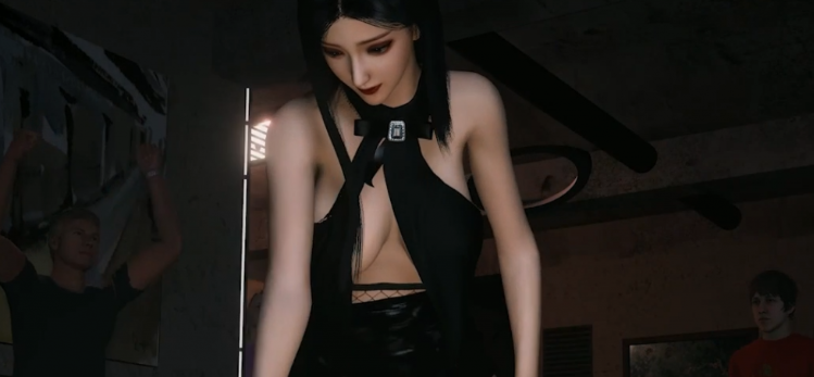 夜店黑丝渔网女王狂欢 [VAM/3D同人/全动态] -方明次元