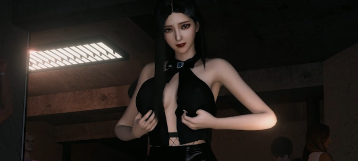图片[2]-夜店黑丝渔网女王狂欢 [VAM/3D同人/全动态] -方明次元