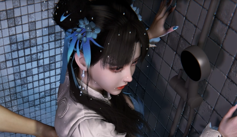 永劫-浴室里的赵灵儿【VAM/3D同人/全动态 】-方明次元