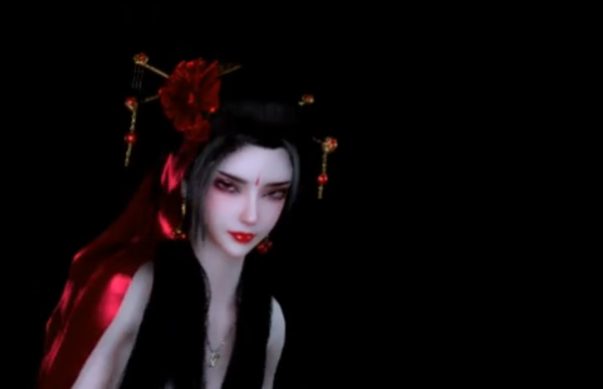 图片[2]-嗜血印：女祭司黑丝银纹 [VAM/3D同人/全动态]  -方明次元