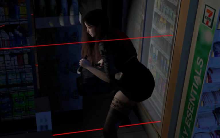 超市盗贼百合小姐姐  [VAM/3D同人/全动态]  -方明次元