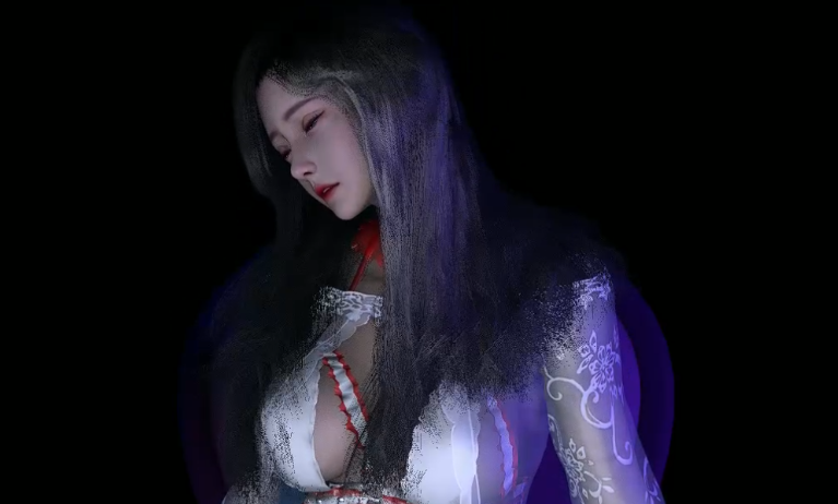 图片[2]-韩女杨子蕾丝装  [VAM/3D同人/全动态]  -方明次元