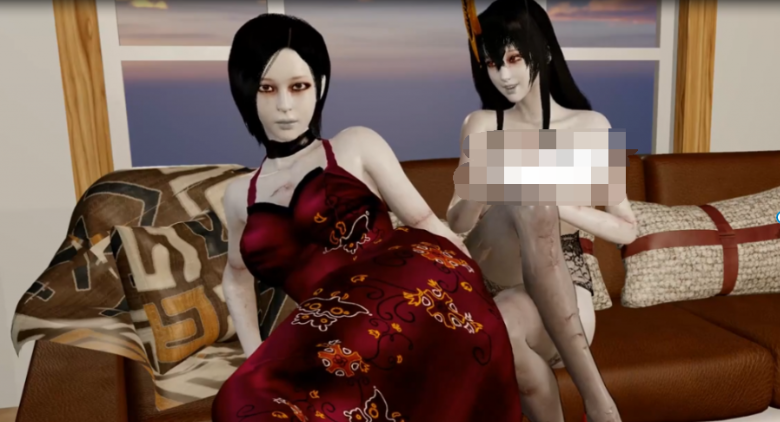 大凤&艾达王丧尸化黑丝联动【VAM/3D同人/全动态 】 -方明次元