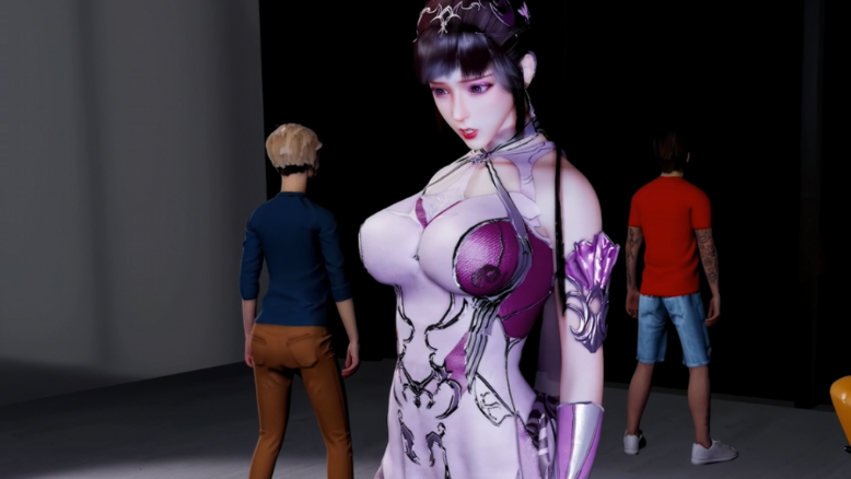  小舞按摩记-黑人技师的特殊按摩【VAM/3D同人/全动态 】-方明次元