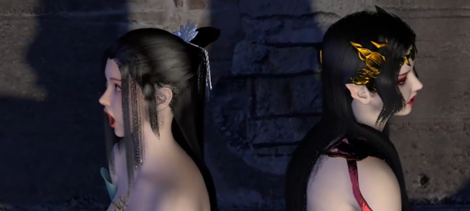 图片[2]-薰儿与美杜莎的侍奉 【VAM/3D同人/全动态 】-方明次元
